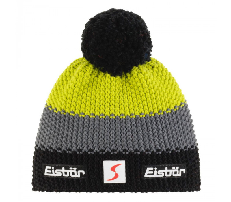 Eisbär Star Pompon MÜ SP kids čierna/žltá Eisbär Star Pompon MÜ SP kids čierna/žltá
