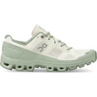 ON Cloudventure W white/moss