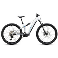 Cube Stereo Hybrid One44 HPC PRO 800 metallicwhite´n´blue 2027 Cube Stereo Hybrid One44 HPC PRO 800 metallicwhite´n´blue 2027