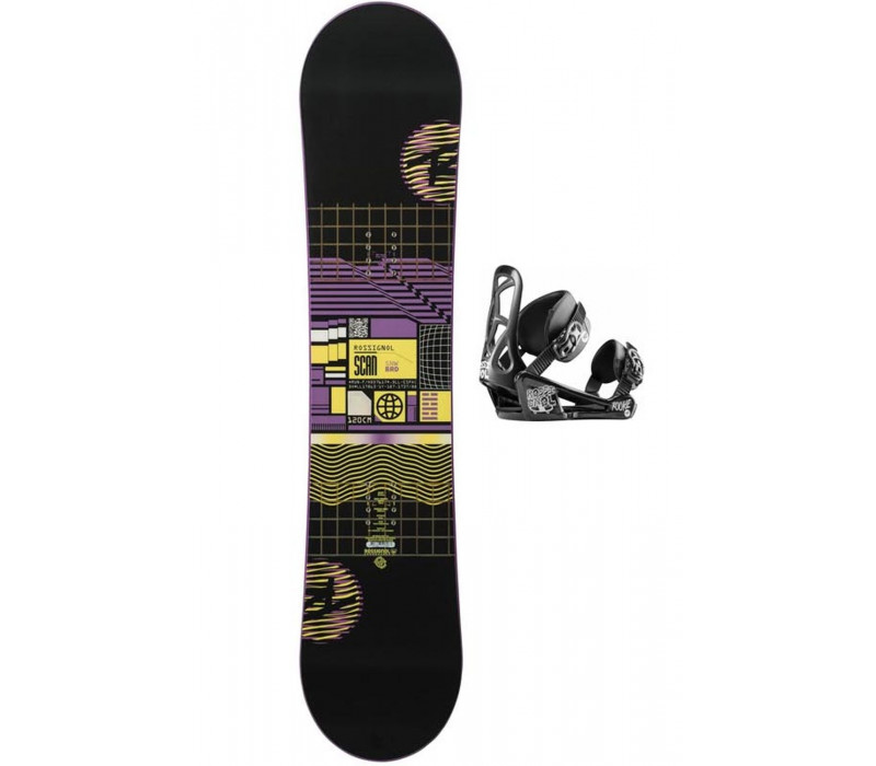 Rossignol Scan + Viazanie Rookie S Rossignol Scan + Viazanie Rookie S